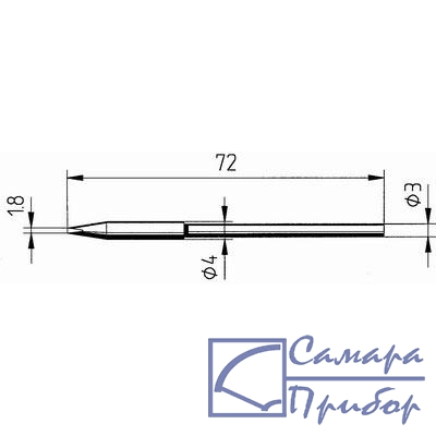 клин 1,8мм (к MicroTool) 212ED-LF