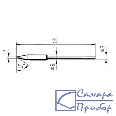 усеченный конус 2мм (к MicroTool) 212ND