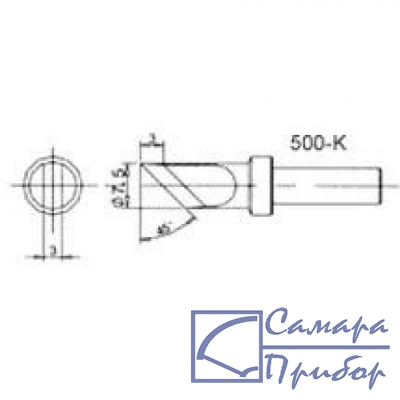 насадка паяльная Quick 500-K