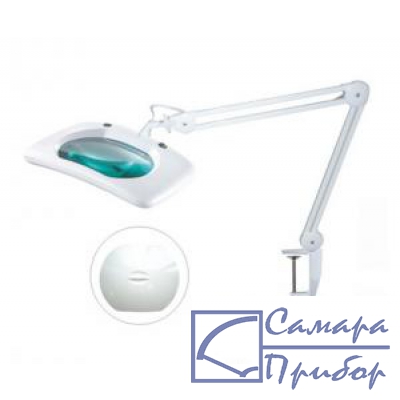 светодиодная лампа-лупа с прямоугольным плафоном и диммером 8069D2LED-A 5D