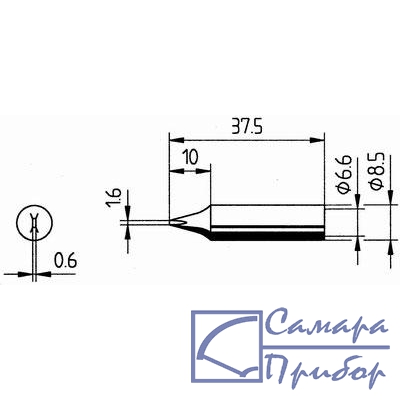 клин 1,6мм (к ErgoTool, BasicTool, PowerTool, MultiPro, MultiSprint) 842YD (LF)