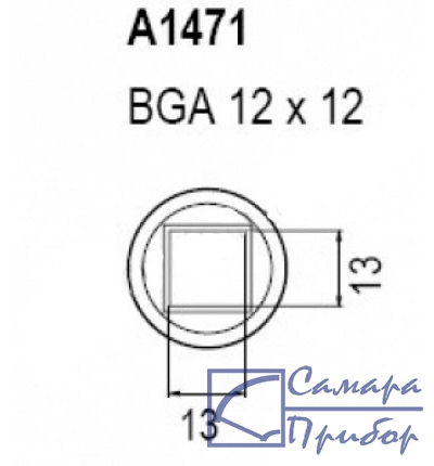 головка BGA A1471