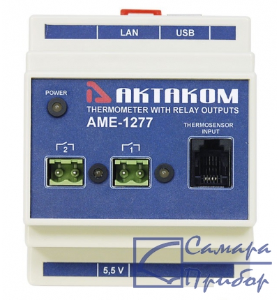 контроллер с USB/LAN/Web доступом (2 релейных канала) АМЕ-1277