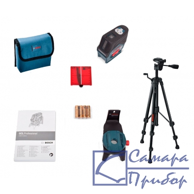 лазерный уровень Bosch GCL 2-50 C + RM2 + BT 150 + вкладка для L-boxx