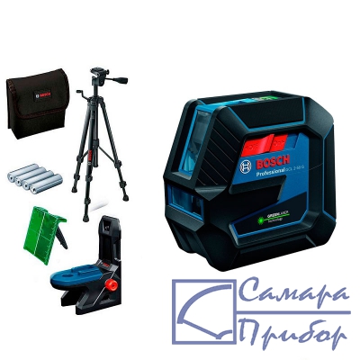 лазерный уровень Bosch GCL 2-50 G + BT 150