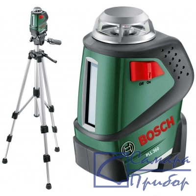 лазерный нивелир cо штативом Bosch PLL 360 set