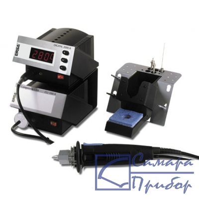 антистатический оловоотсос X-Tool c подставкой и компрессором CU100A