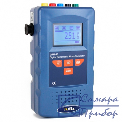 высокоточный цифровой микроомметр DRM-40