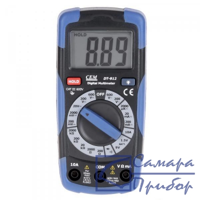 тестер-мультиметр DT-912
