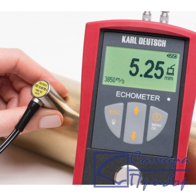Прибор для измерения толщины стенок и скорости звука ECHOMETER 1076 Data