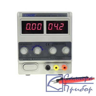 лабораторный блок питания ELEMENT 1502DD