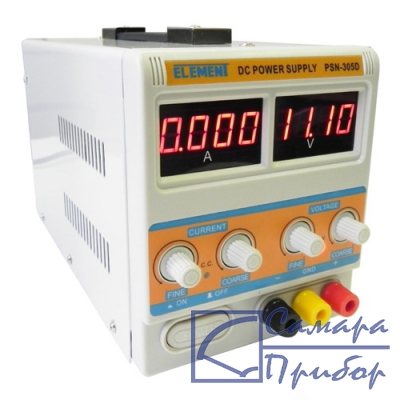 лабораторный блок питания ELEMENT 305D