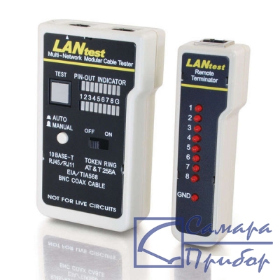 тестер кабельной проводки до 5 категории LANTest Kit