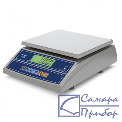 фасовочные настольные весы M-ER 326 AFL-32.5 Cube c RS-232 и USB-COM LCD