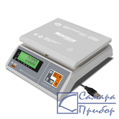 фасовочные настольные весы M-ER 326 AFU-3.01 Post II LCD USB-COM