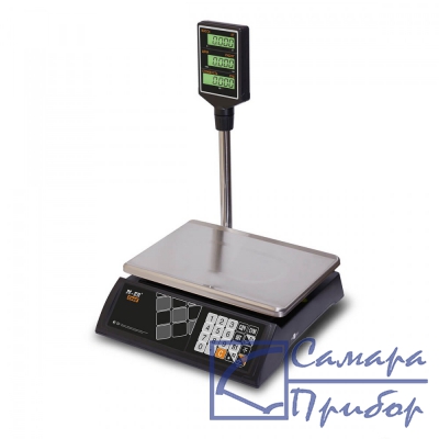 торговые настольные весы M-ER 327 ACP-32.5 Ceed LCD Черные