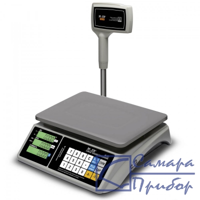 торговые настольные весы M-ER 328 ACPX-6.1 TOUCH-M LCD