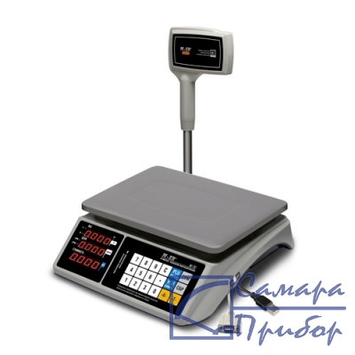 торговые настольные весы M-ER 328 ACPX-6.1 TOUCH-M LED RS232 и USB
