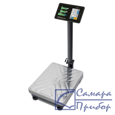 напольные торговые весы M-ER 333 ACP-300.100 TRADER с расчетом стоимости LCD