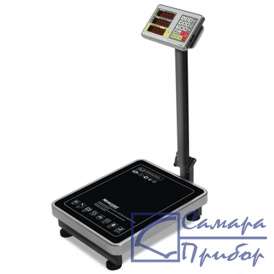 напольные торговые весы M-ER 335 ACPU-60.10 TURTLE с расчетом стоимости LED