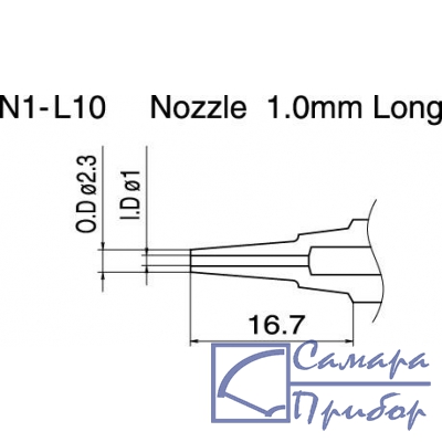 паяльные сменные композитные головки для HAKKO FМ-2024 N1-L10