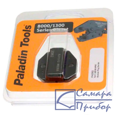 матрица RJ11/RJ12 для кримперов 1300/8000 Paladin Tools PA2062