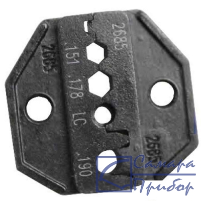 матрица 3M SC ST, Lucent/Krone LC, SMA, FC, MT-RJ для кримперов 1300/8000 Paladin Tools PA2685