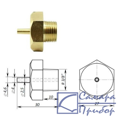 для EL-PACK L Переходник соединительный типа Т TR3/8