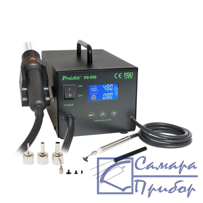 паяльная станция с вакуумным пинцетом ProsKit SS-956B