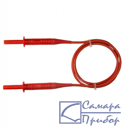 провод измерительный 1,8м с разъемами банан 5кВ красный WAPRZ1X8REBB