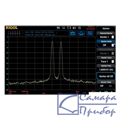 опция полосы RBW от 1 Гц до 10 МГц RSA3000-BW1