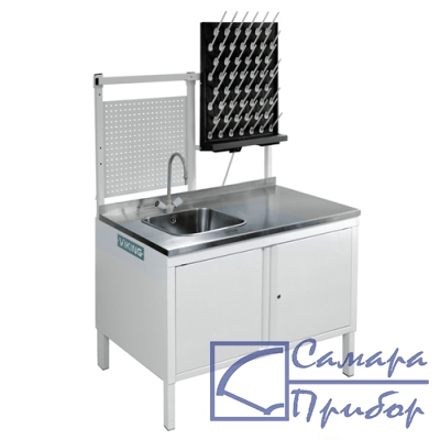 стол-мойка лабораторный 1200х700мм (мойка слева) СМ-12-7/Л LAB