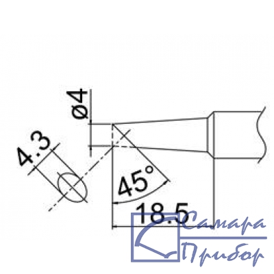 сменная головка для FX-601 T19-C4