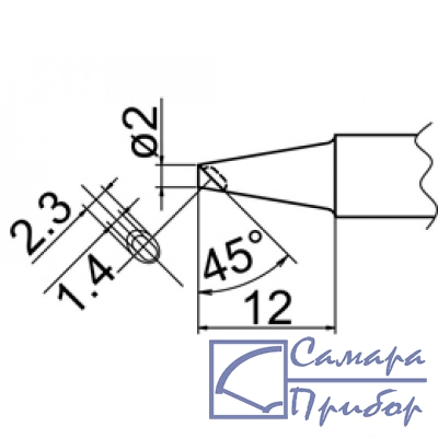 наконечник для станций FX-838 T20-BCM2