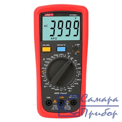мультиметр цифровой UNI-T UT39A+