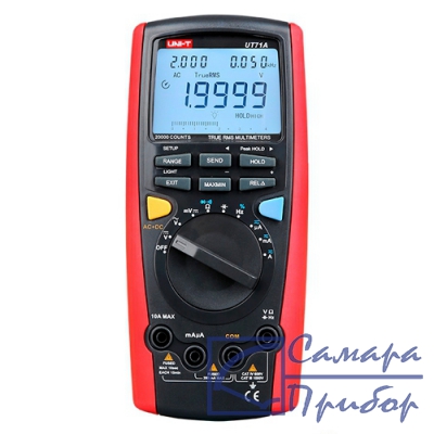 мультиметр цифровой с автодиапазоном, TRUE RMS, порт USB UNI-T UT71A