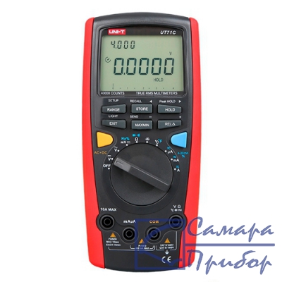 мультиметр цифровой с автодиапазоном, TRUE RMS, порт USB UNI-T UT71C