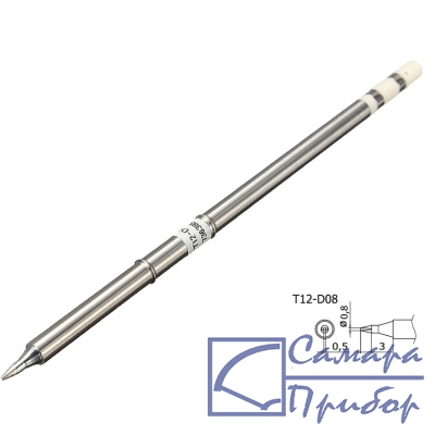 жало UnionTest T12-D08 (Hakko T12-D08)