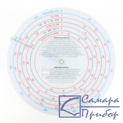 Диск для пересчета вязкости VF2053